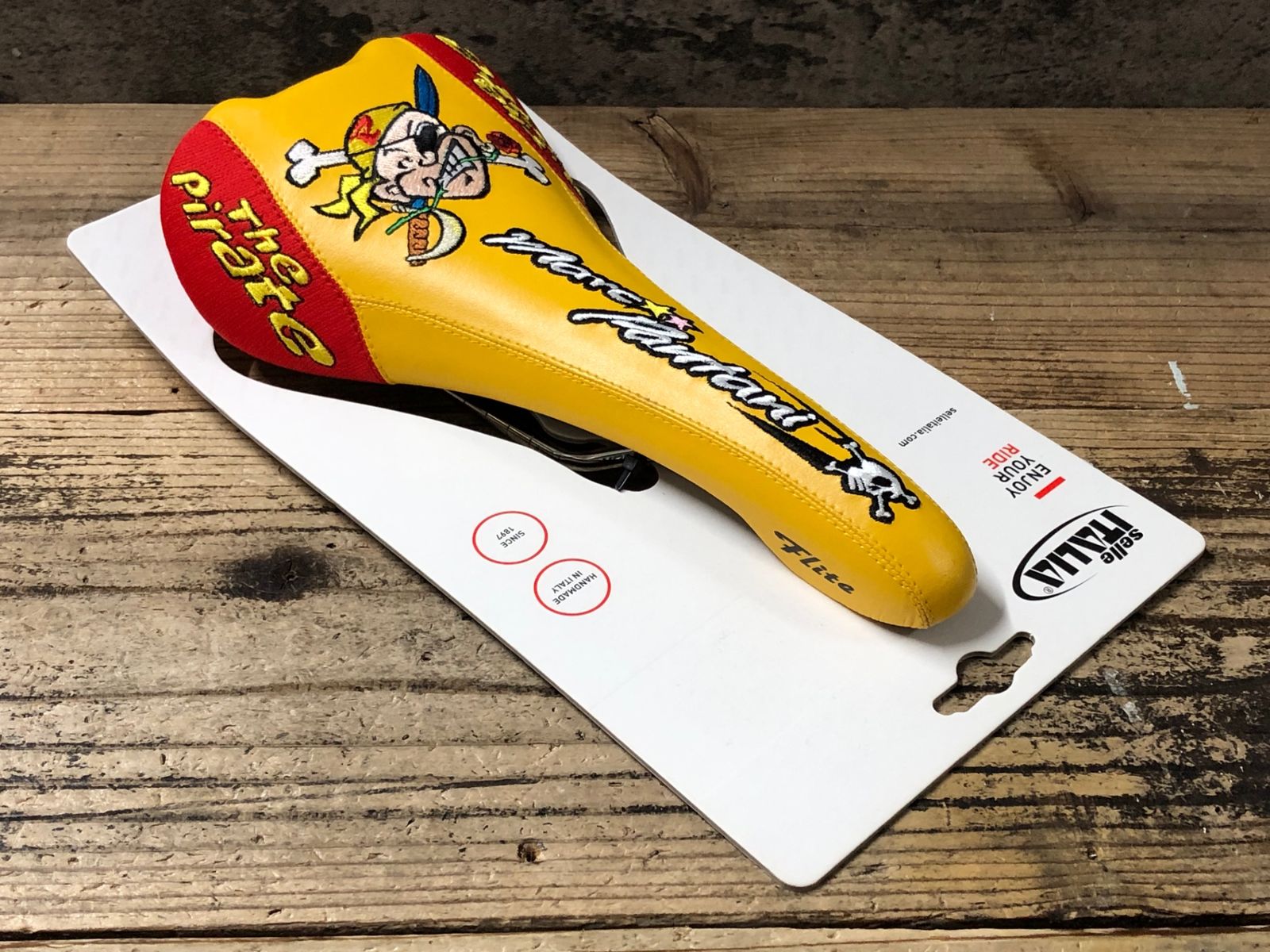KJ652 セライタリア SELLE ITALIA フライト Flite サドル Pantani VANOXレール L1 未使用品