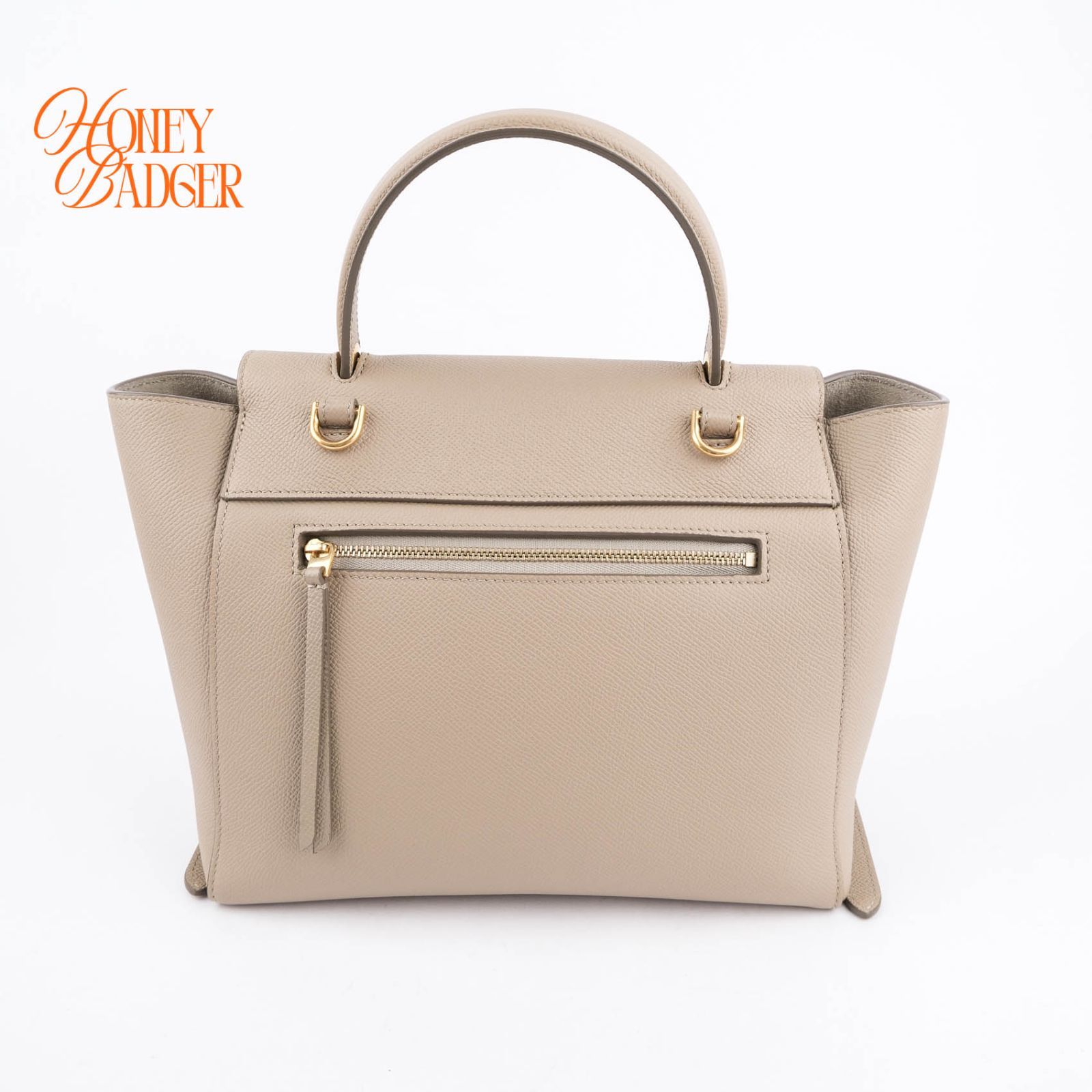 極美品】CELINE ベルトバッグ ナノ グレインドカーフスキン セリーヌ 