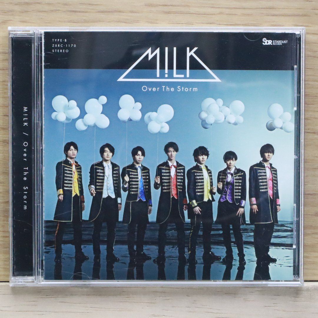 国内盤CD☆ミルク/Milk□ Over The Storm (TYPE-B) 【ZXRC1170