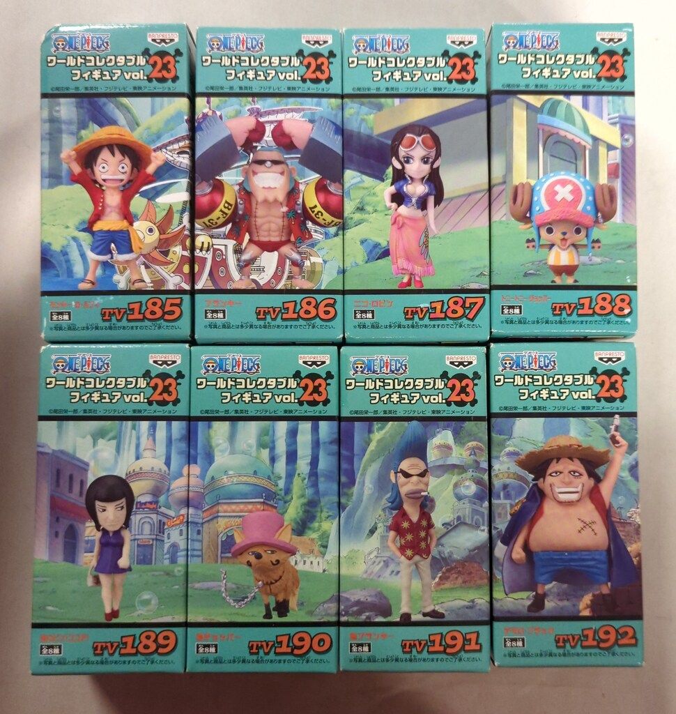 バンプレスト WCF ワンピース vol.23 全8種セット