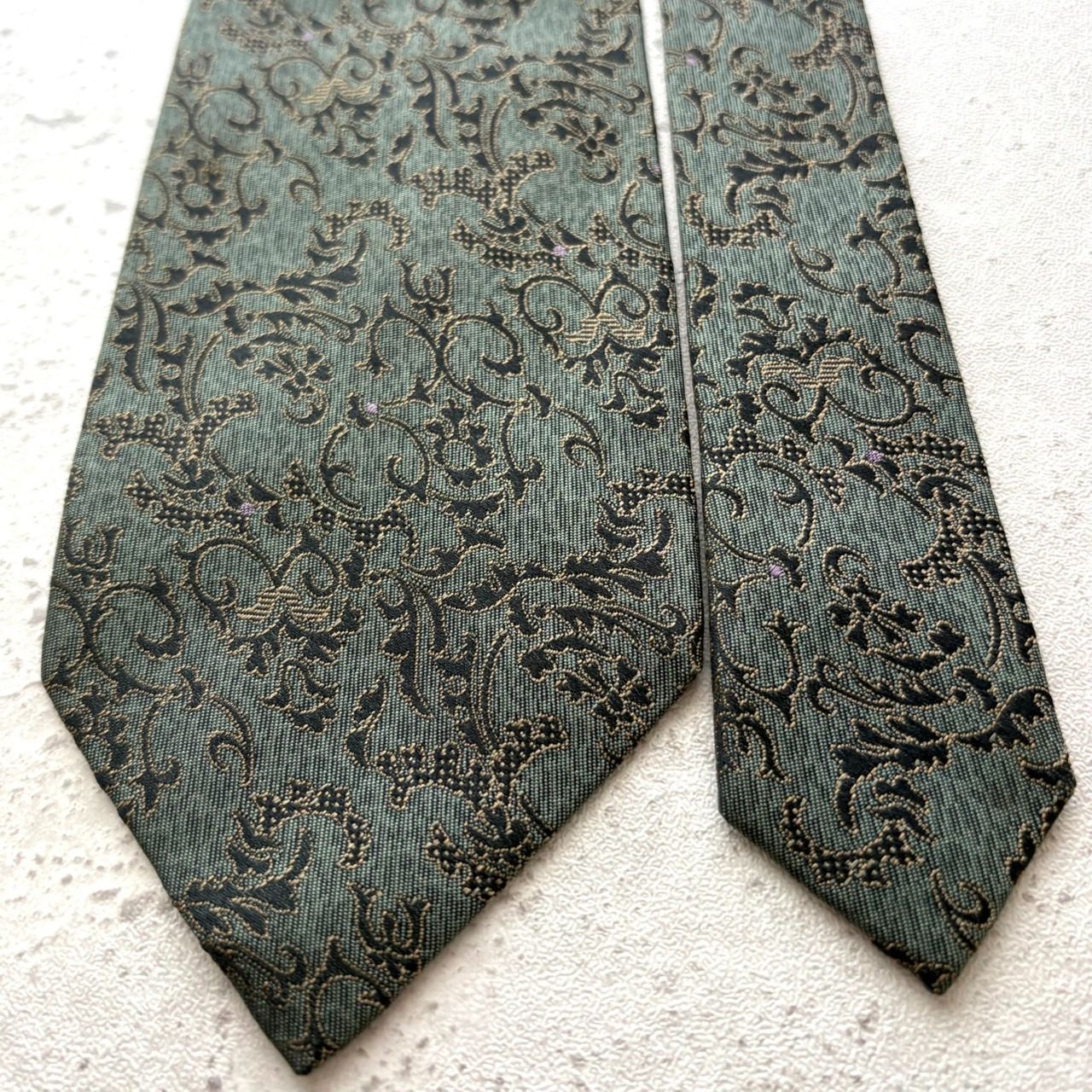 極美品】イヴサンローラン YVES SAINT LAURENT ネクタイ ブラック