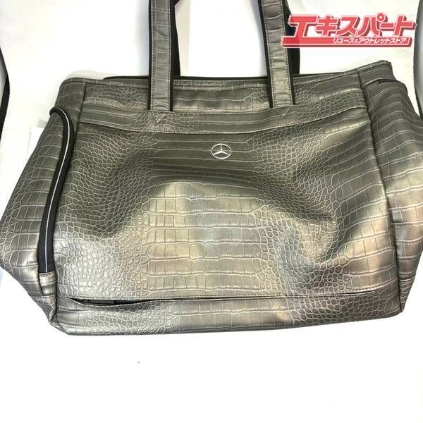 メルセデスベンツ タイトリスト コラボ クロコ柄 トートバッグ 湘南台