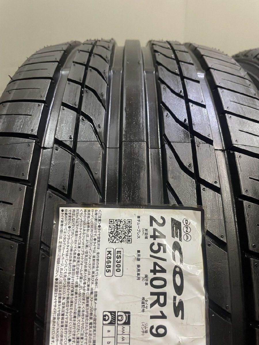 新品】YOKOHAMA ECOS ES300 245/40R19 94W 19インチ 夏タイヤ 2本 21年
