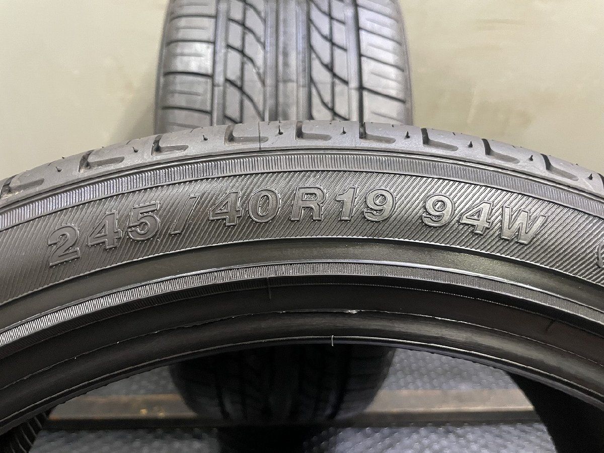 新品】YOKOHAMA ECOS ES300 245/40R19 94W 19インチ 夏タイヤ 2本 21年