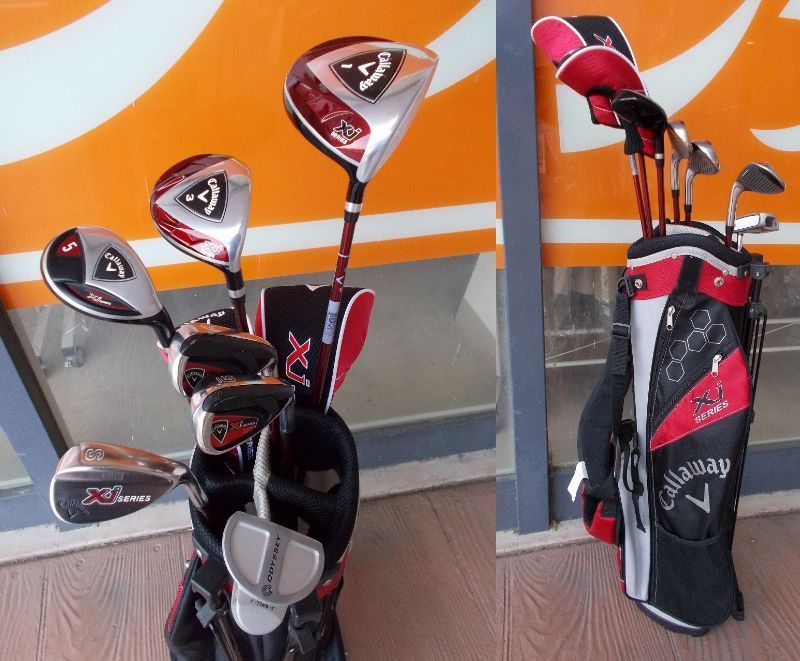 良好☆ Callaway Xj SERIES ジュニアクラブセット 130-150cm向け 7本セット キャロウェイ　クラブセット