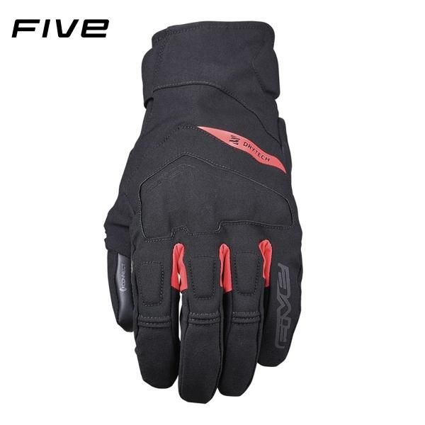 FIVE ファイブ グローブ BOXER EVO WATERPROOF カラー:BLACK FLUO RED サイズ:L