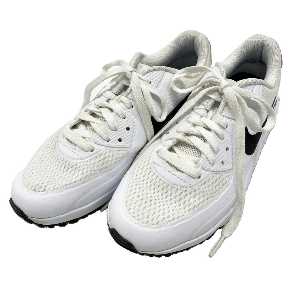 NIKE GOLF ナイキゴルフ CU9978-101 ゴルフシューズ AIR MAX 90 ホワイト系 24.0cm [240101647877] ゴルフウェア レディース ストスト