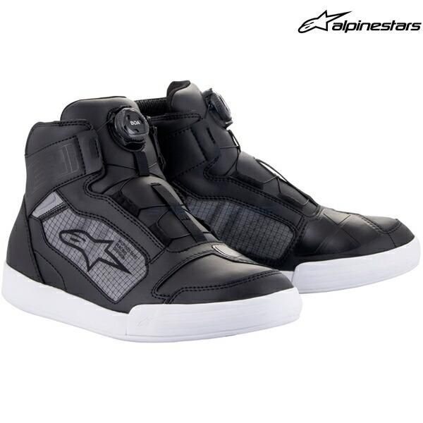 alpinestars アルパインスターズ シューズ AXIOM BOA WATERPROOF SHOE カラー:BLACK WHITE(12) サイズ:8.5/26.0cm