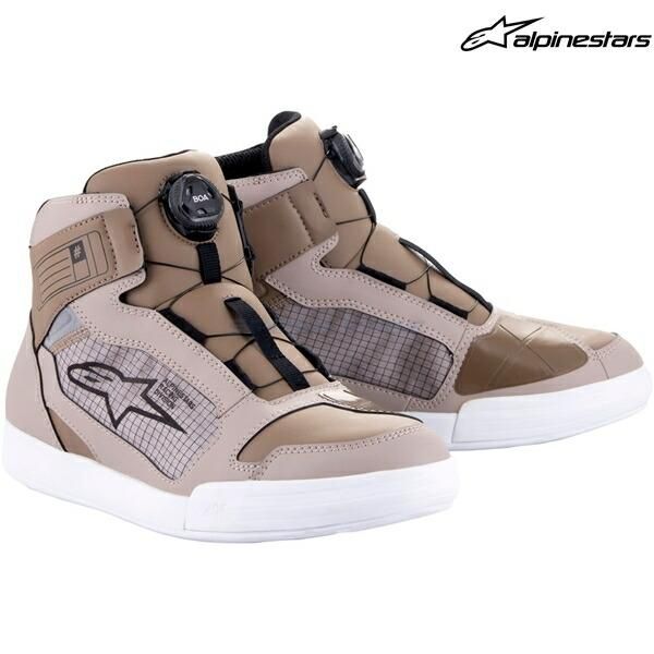 alpinestars アルパインスターズ シューズ AXIOM BOA WATERPROOF SHOE カラー:OAK BEIGE WHITE(882) サイズ:8/25.5cm