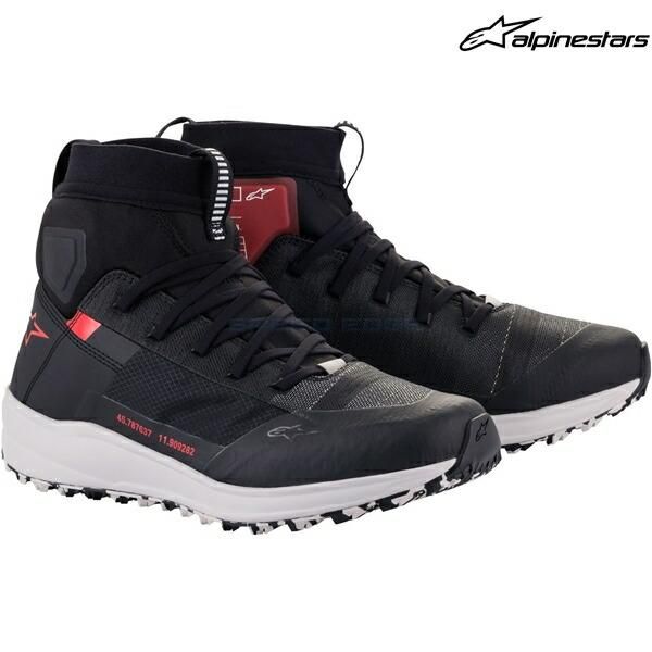 alpinestars アルパインスターズ シューズ SPEEDFORCE SHOE カラー:BLACK WHITE RED(123) サイズ:8.5/26.0cm