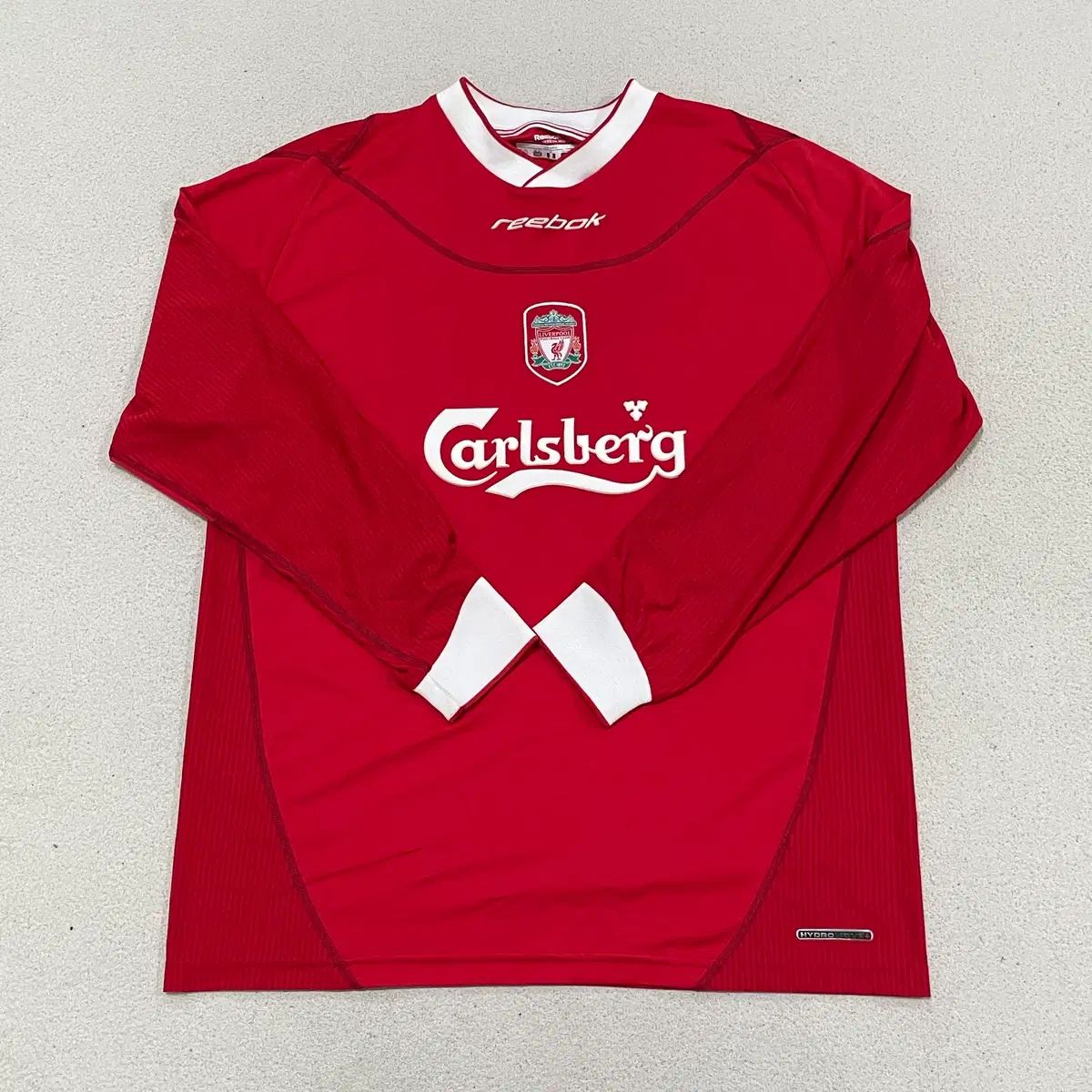 XL リーボック リヴァプール HOME サッカー ロングスリーブ Tシャツ 0729