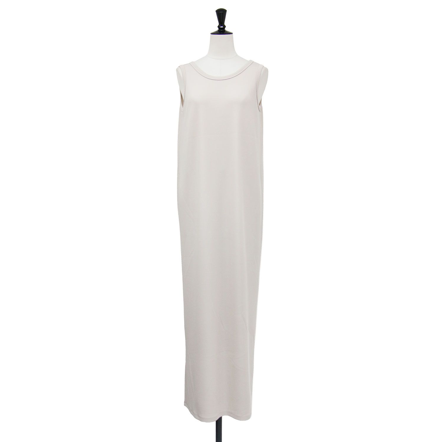 【美品】Plage プラージュ ワンピース ベージュ サイズ:38(M) 26春夏 リブ タンク ワンピース ロング ノースリーブ ラウンドネック Iライン カットソー素材 日本製 トップス ドレス【レディース】【中古】 9,122円
