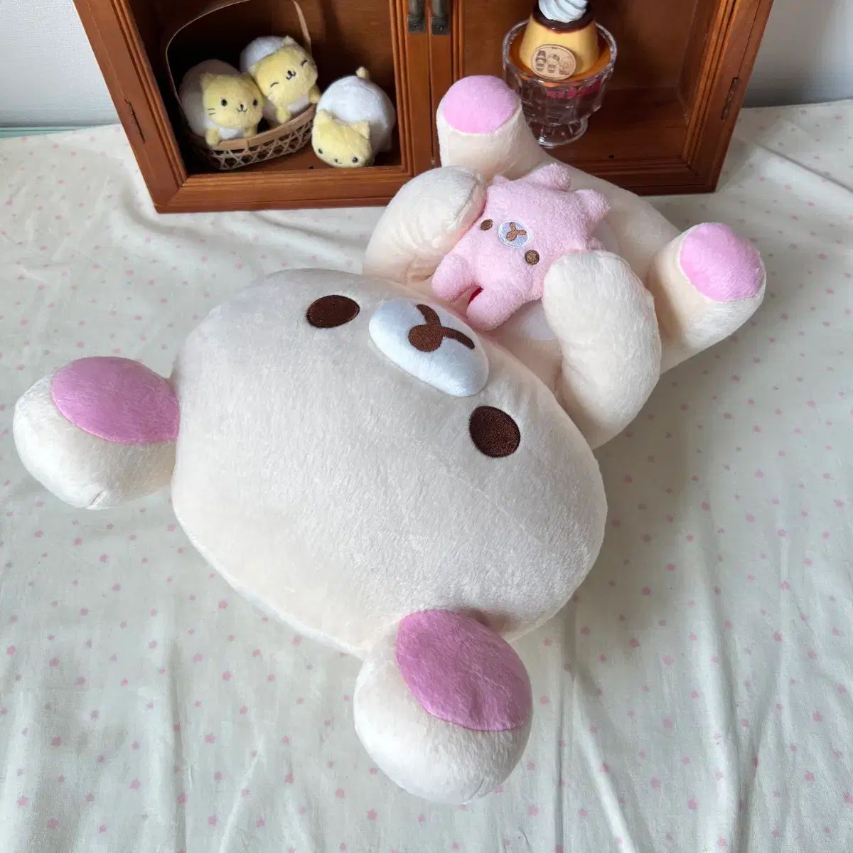 寝ているコリラックマ ぬいぐるみ