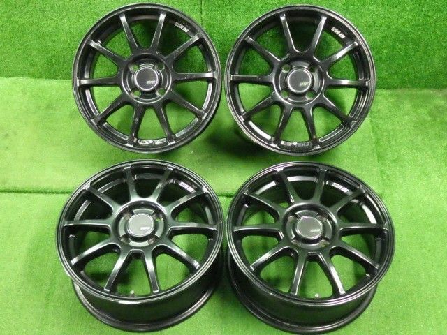 中古 アルミホイール　4本セット　ヴィッツ　SSR　GTV02　15インチ　６Ｊ　+45　４穴　ＰＣＤ１００　