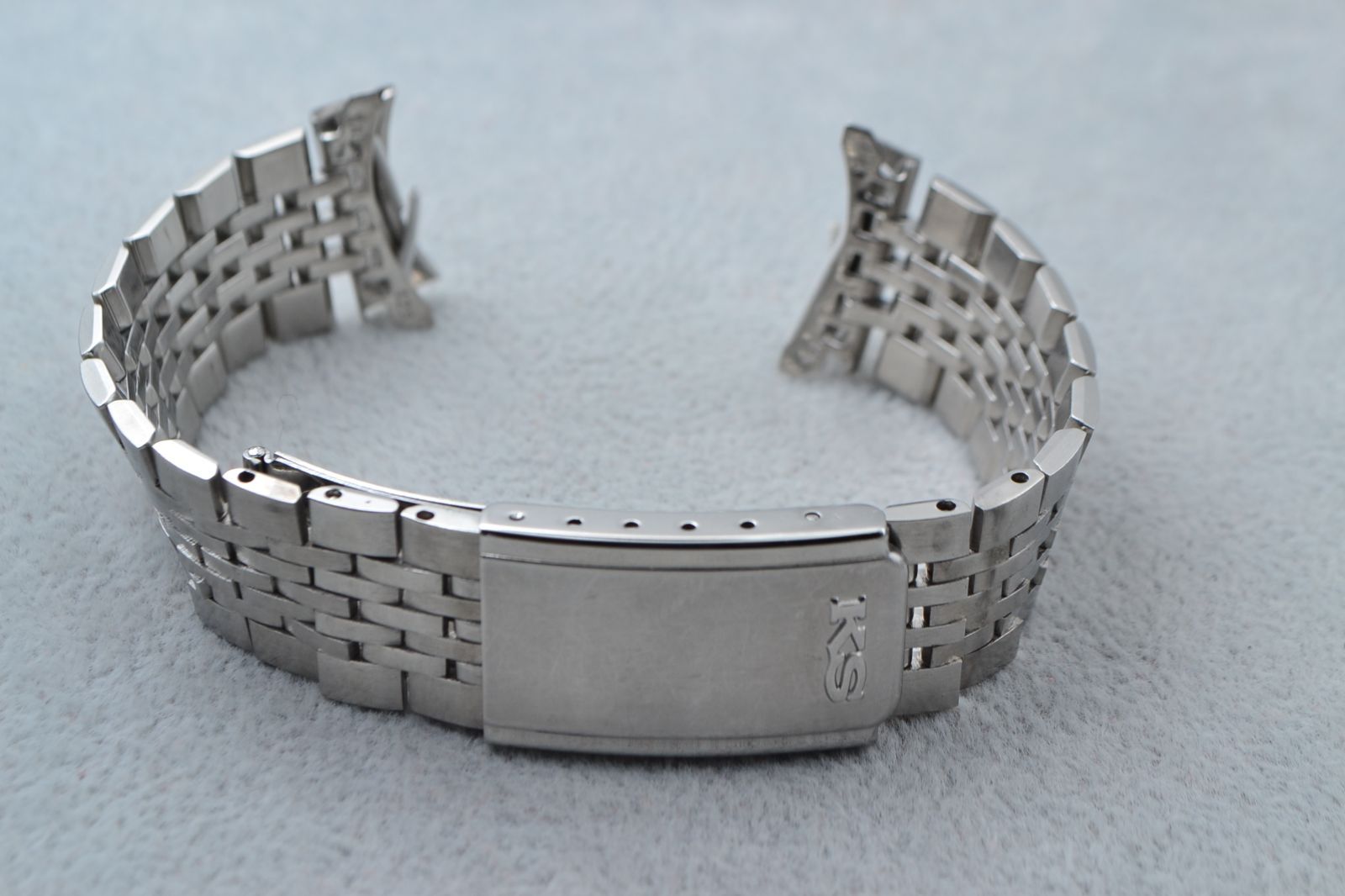 #K51 SEIKO キングセイコー 純正ベルト【 XAB 123 】美品 SEIKO キングセイコー 56KS 純正ベルト 【 XAB 123 】 15㎝ - メルカリ