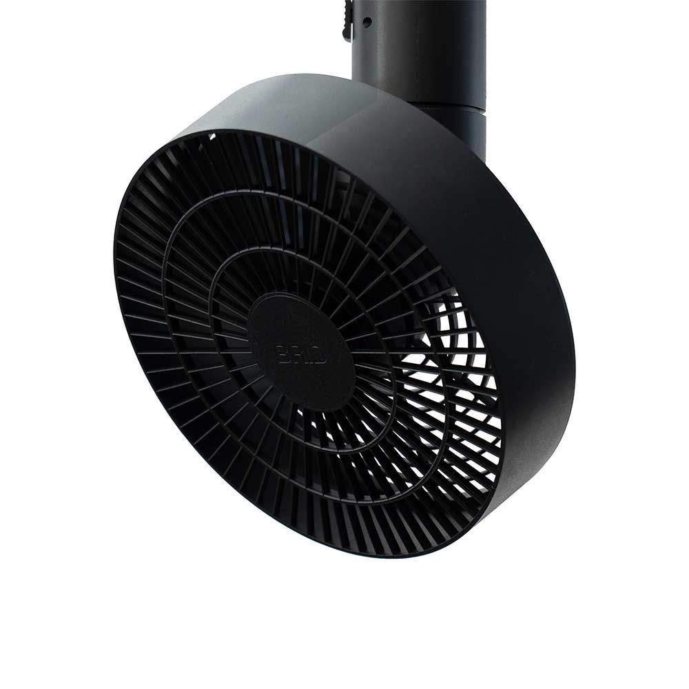 【新品】[レール取付]DUCT RAIL FAN 3D BK メルクロス製シーリングファン ブラック