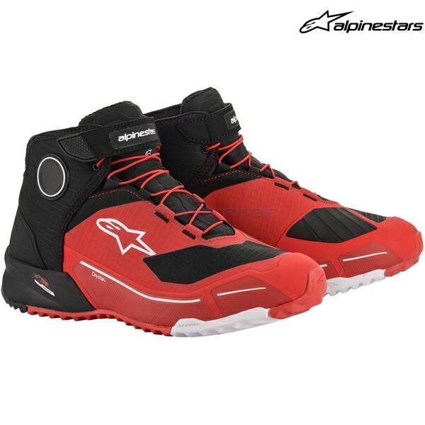 alpinestars アルパインスターズ シューズ CR-X DRYSTAR RIDING SHOE カラー:RED BLACK(31) サイズ:8/25.5cm