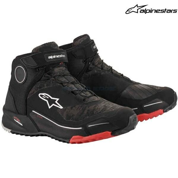 alpinestars アルパインスターズ シューズ CR-X DRYSTAR RIDING SHOE カラー:BLACK CAMO RED(993) サイズ:9/26.5cm