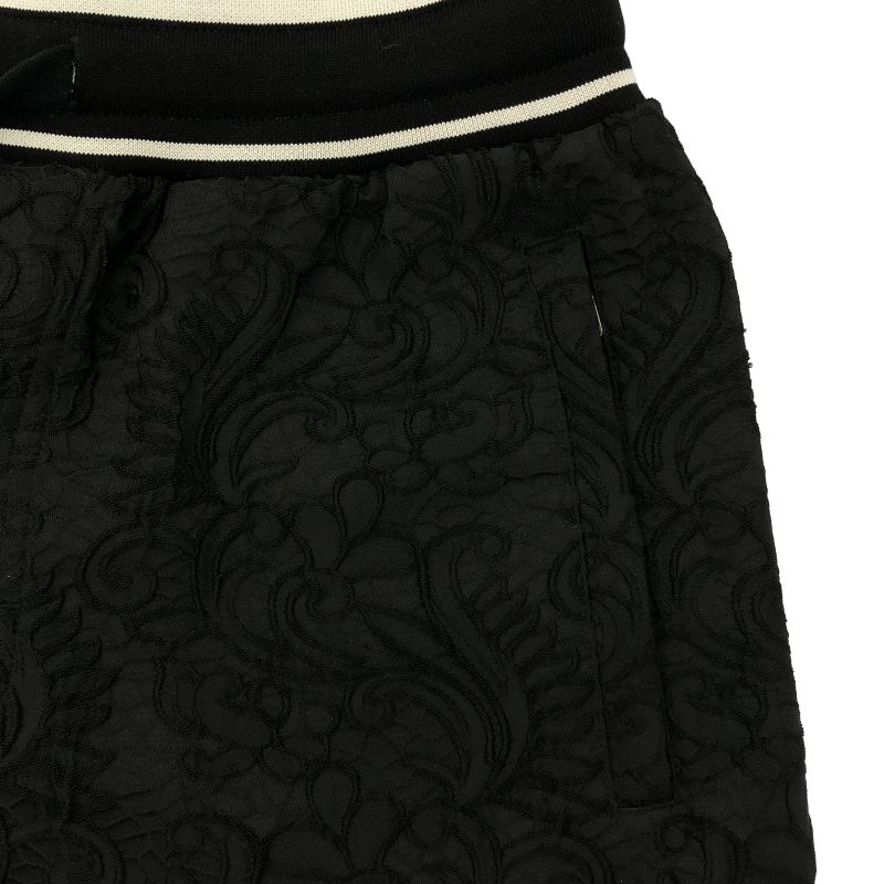 中古】DOLCE＆GABBANA サイドロゴ ジョガーパンツ 44 ブラック