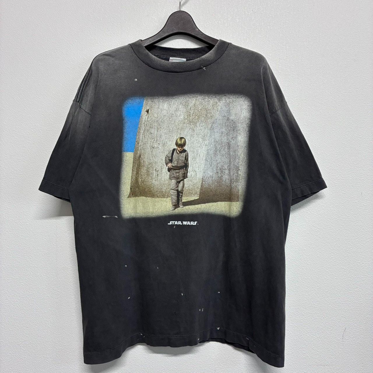SAINT Mxxxxxx セントマイケル スターウォーズ コラボ 半袖Tシャツ 黒 ブラック ビンテージ メンズ レディース Lサイズ 極美品 2895 24,500円