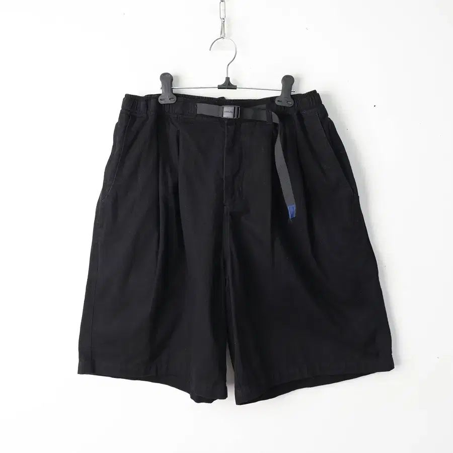 34/ANGLAN コットン 밴딩 ハーフパンツ