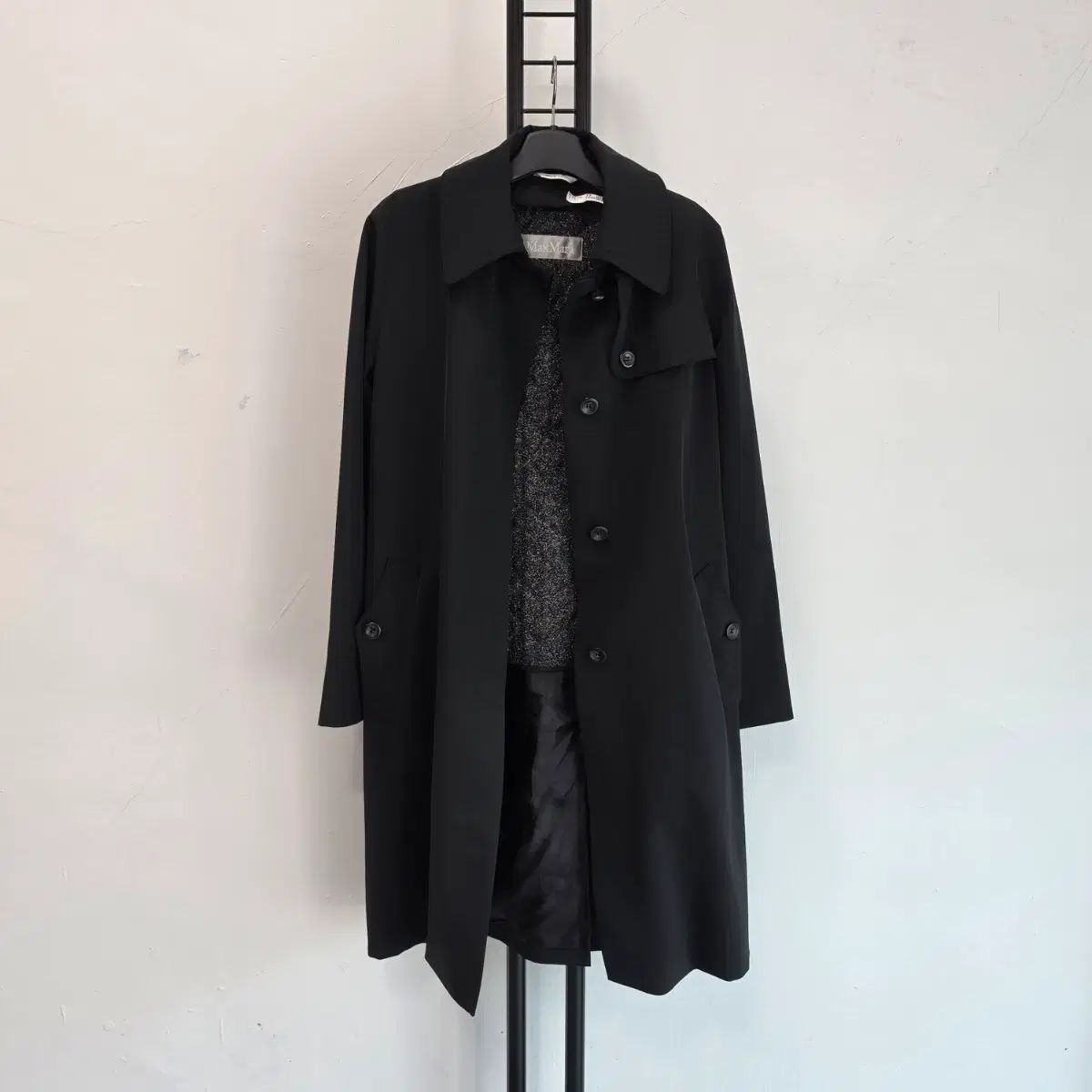 正規品 MAX MARA マックスマーラ 黒 トレンチ コート 30,512円