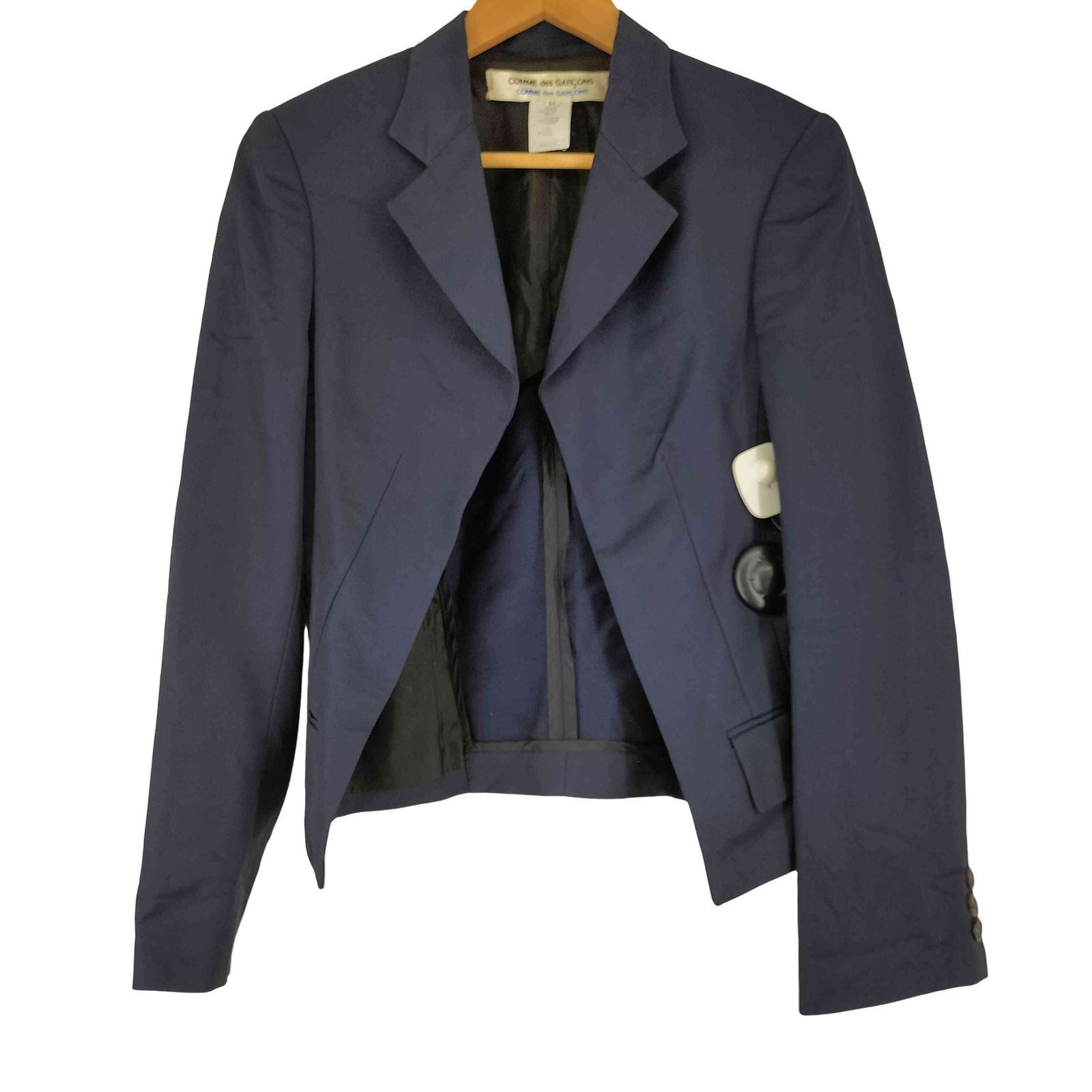 コムデギャルソンコムデギャルソン COMME des GARCONS COMME des GARCONS 変形 ボタンレス テーラードジャケット レディース JPN:M