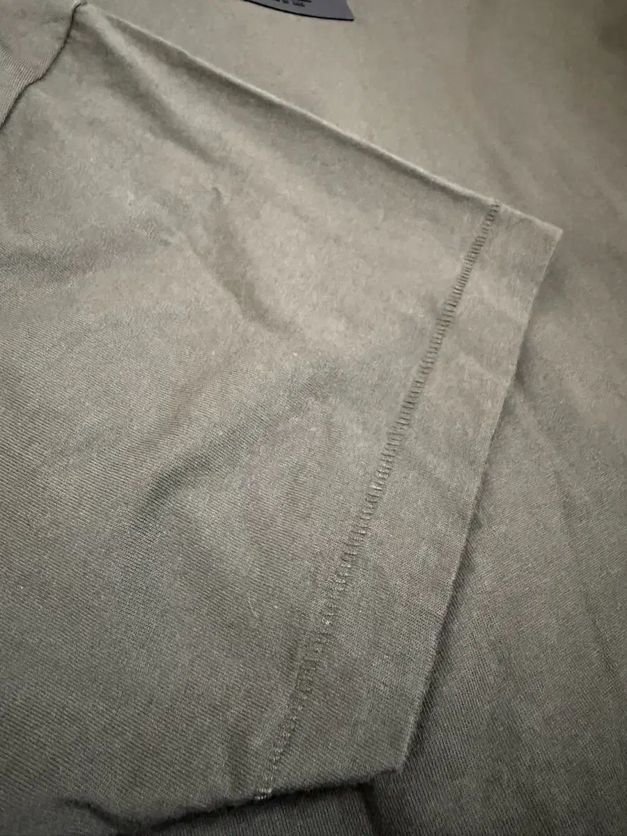 フィアオブゴッド エッセンシャルズ 半袖Tシャツ ダークグリーン (オーバーサイズ)