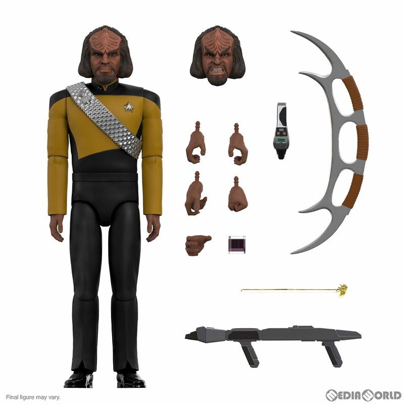 アルティメイト 7インチ アクションフィギュア ウォーフ Star Trek(スタートレック) ザ・ネクスト・ジェネレーション 完成品 可動フィギュア スーパー7