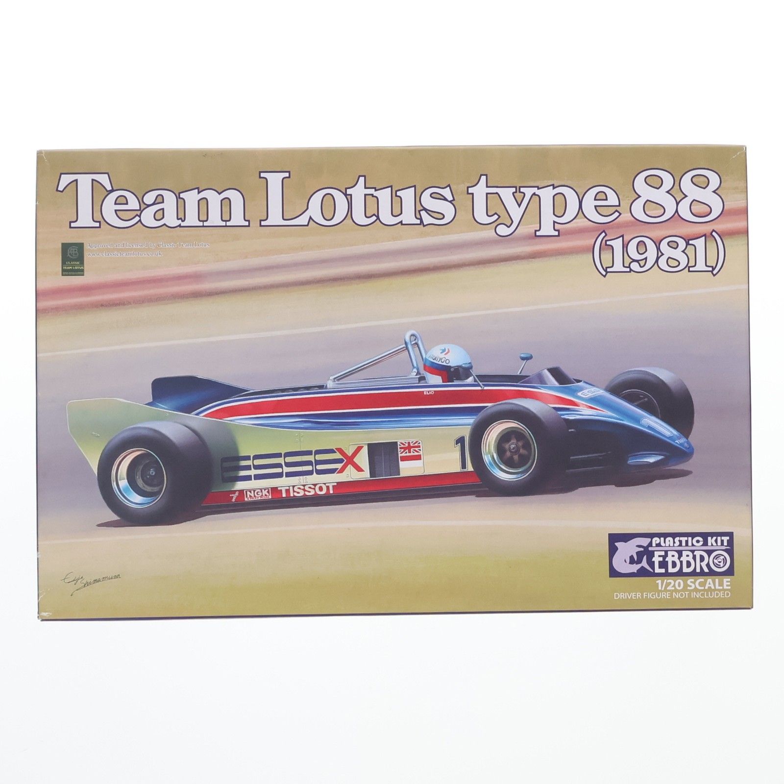 1/20 Team Lotus Type 88 1981 プラモデル(20011) EBBRO(エブロ)