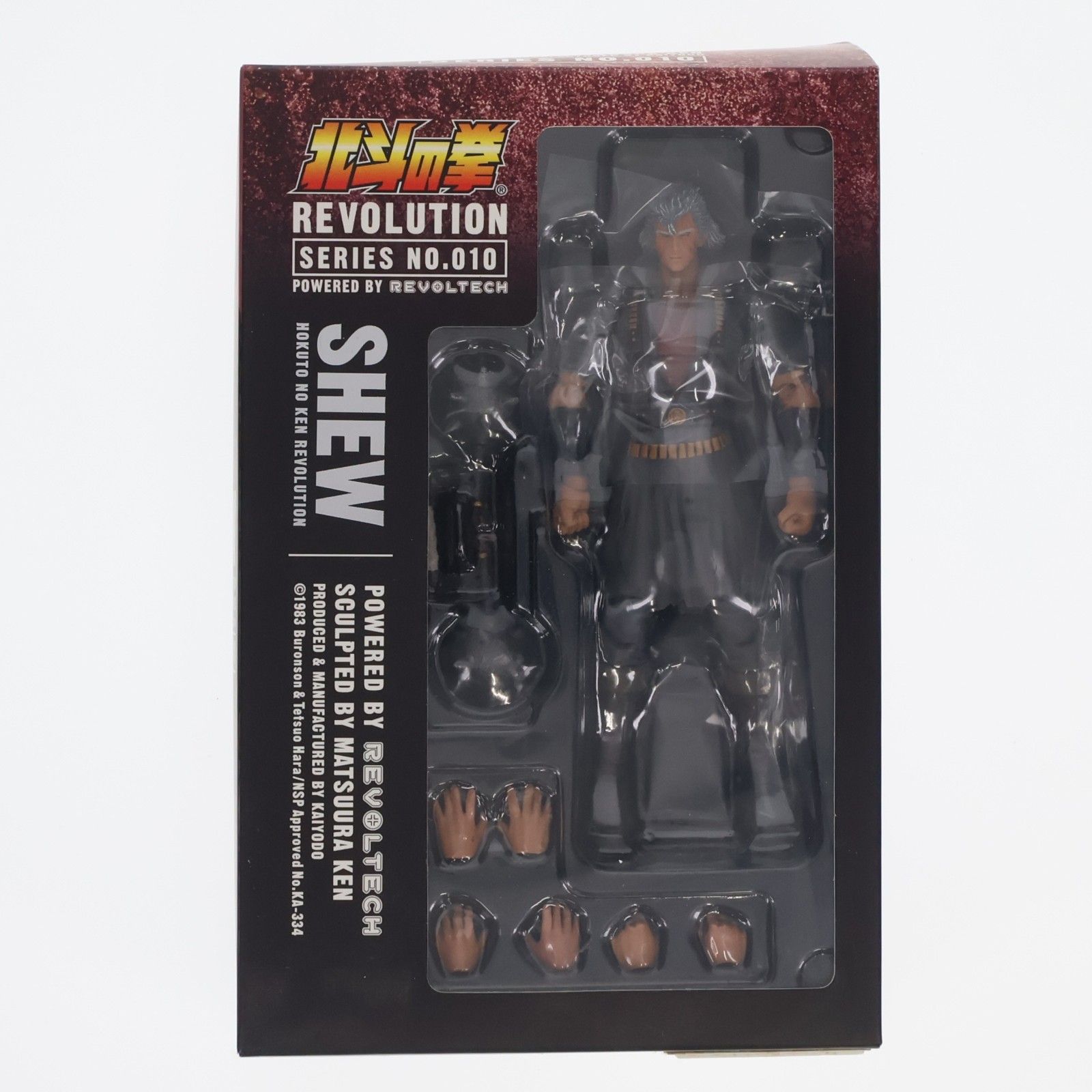 Revoltech Puño de la Estrella del Norte REVOLUCIÓN No.010 Shu Puño de la Estrella del Norte Figura móvil completa Kaiyodo
