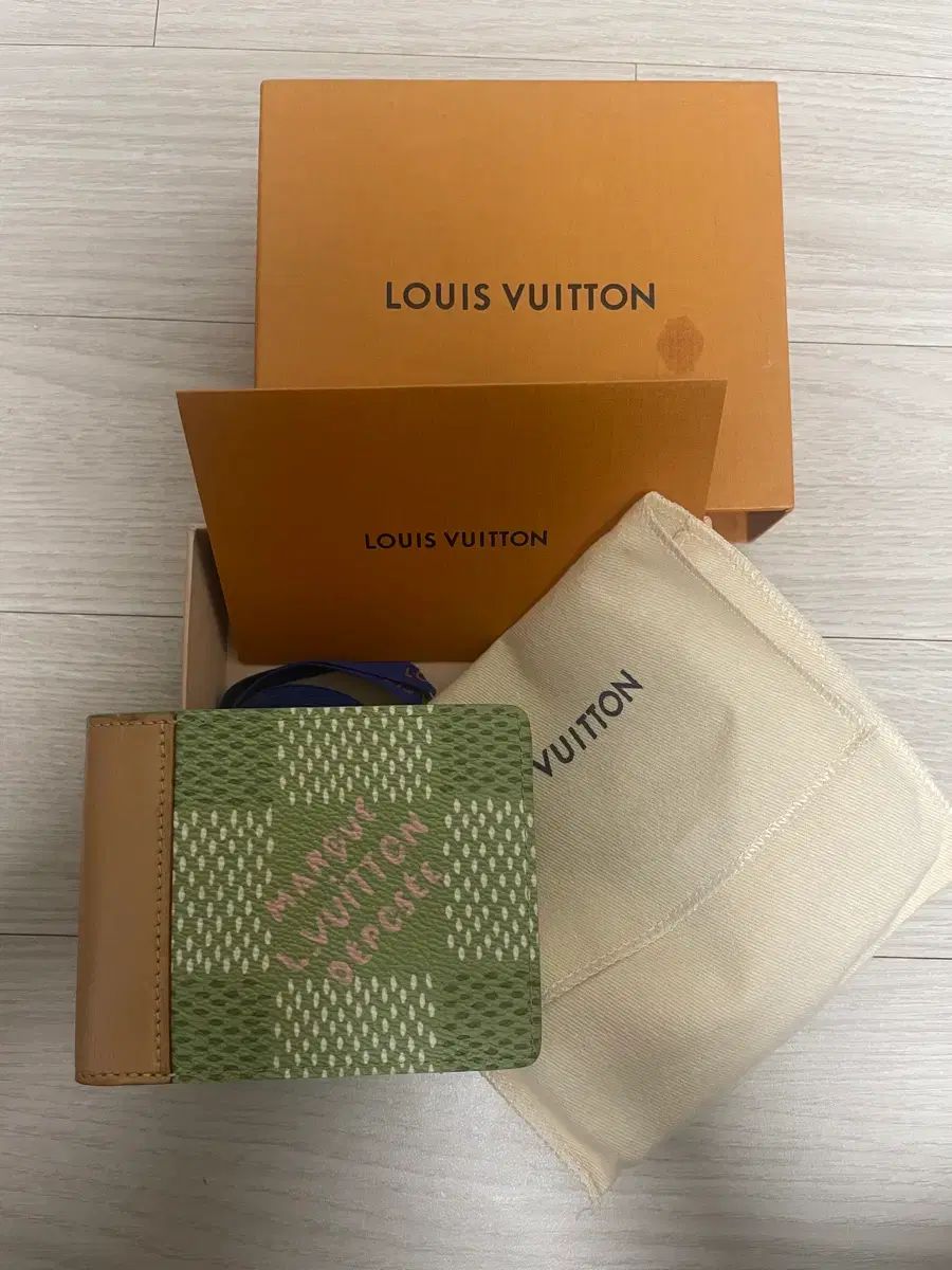限定モデル Louis Vuitton タイラー スレンダー ウォレット 二つ折り財布