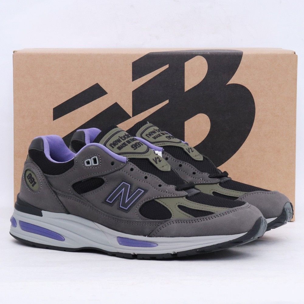 未使用 27.5cm NEW BALANCE 991V2 Made in UK Raven U991GP2