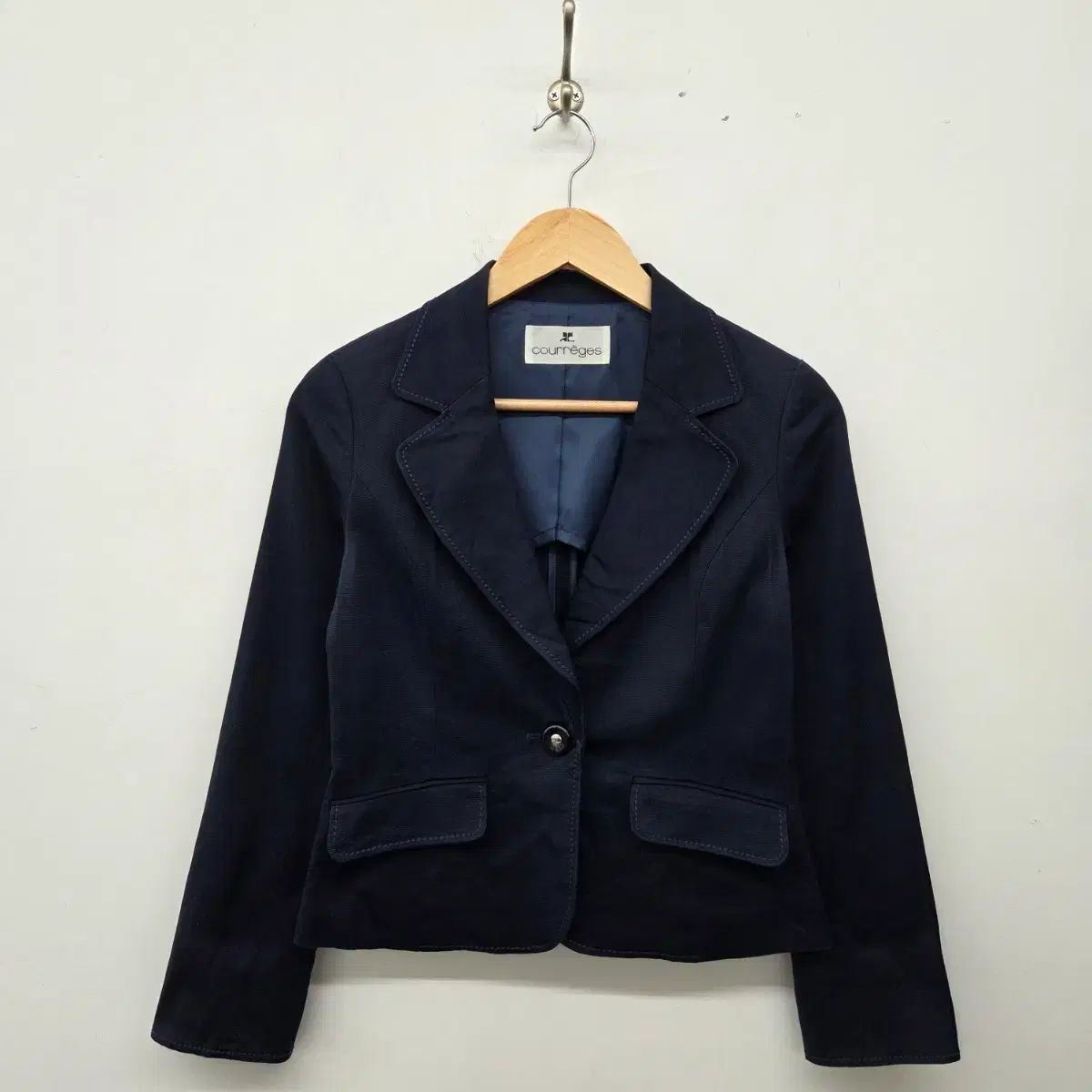 クレージュ ネイビー ジャケット レディース XS 10,427円