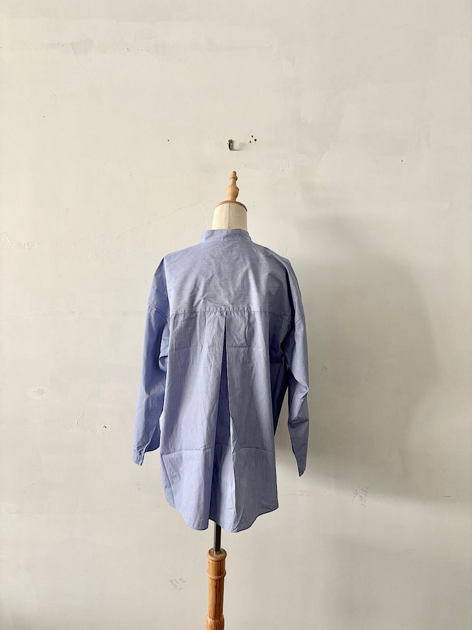 journal standard luxe スタンドカラーシャツ ブルー コットン - メルカリ