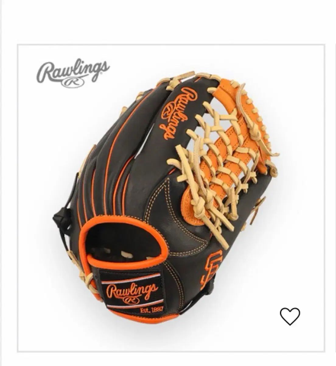 Rawlings ローリングス ゲーマー XLE 内野 San Francisco サンフランシスコ グローブ