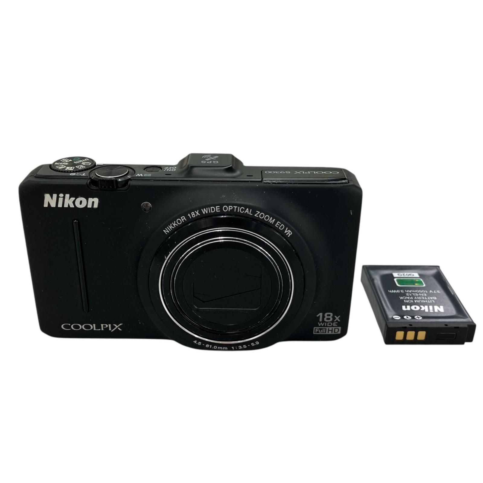 118011 現状品 Nikon ニコン デジタルカメラ　COOLPIX S9300