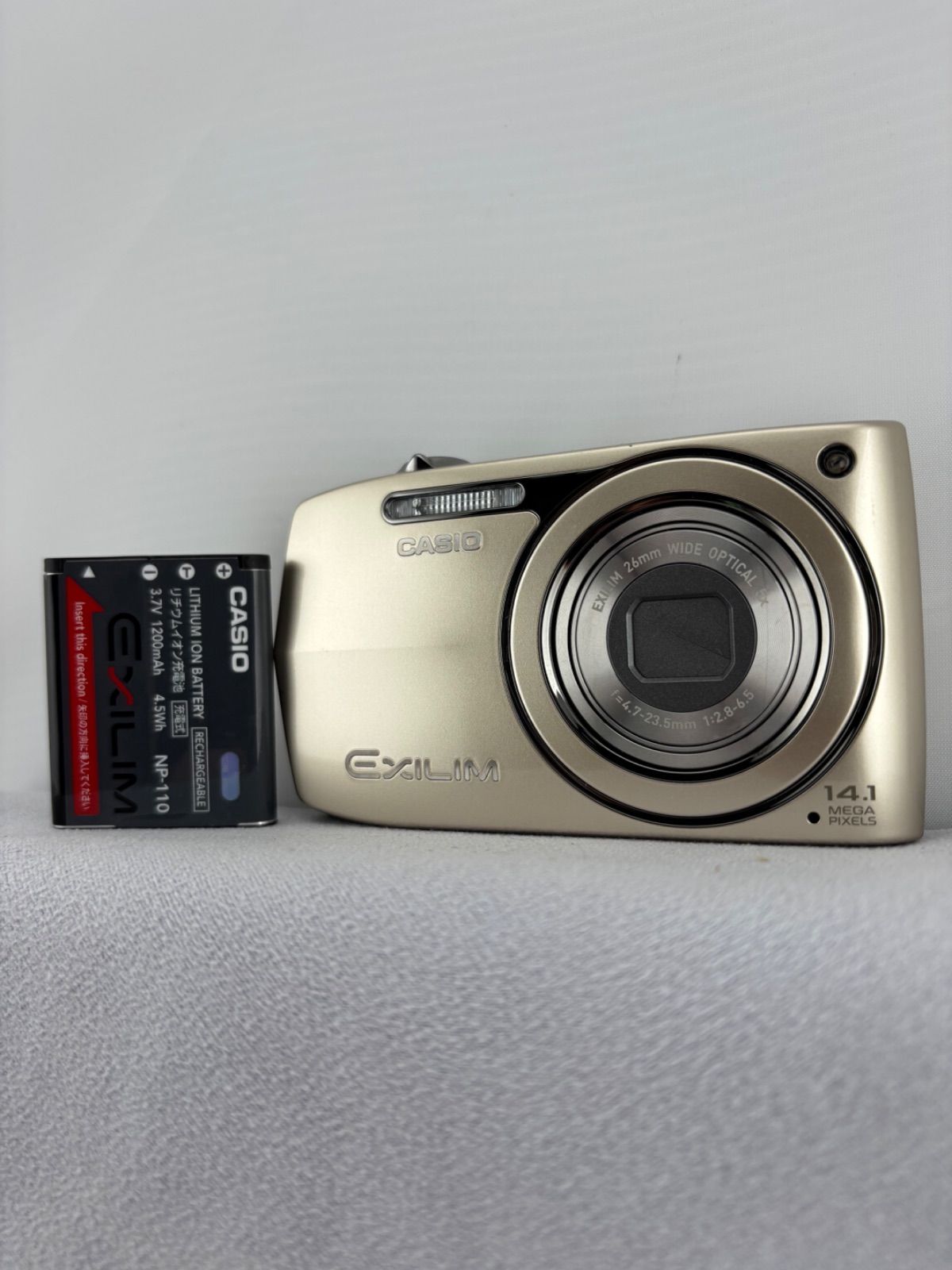 452【美品、動作確認済み】 CASIO EXILIM EX-Z2300 ゴールド カシオ エクシリム 20,294円
