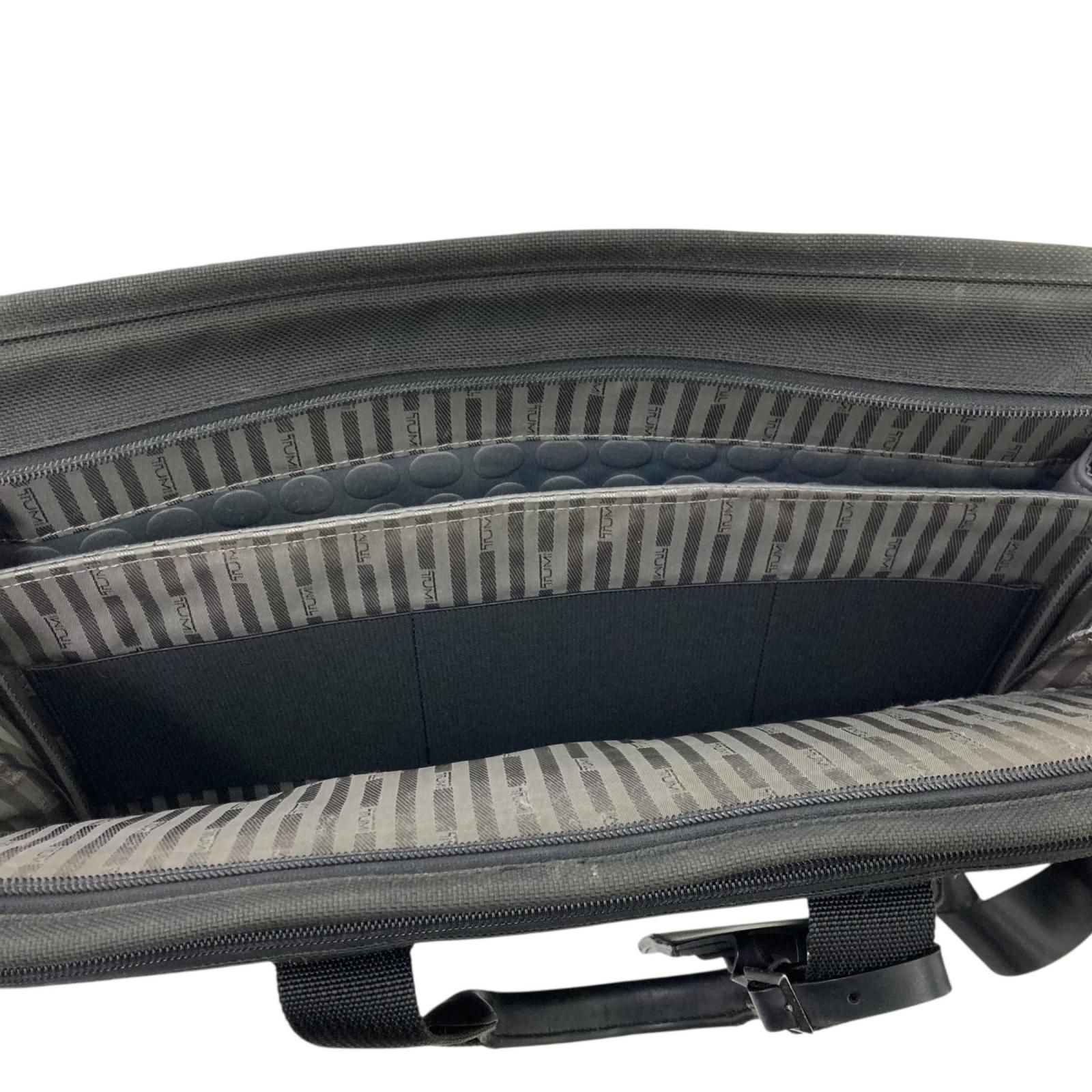 TUMI ブラック ナイロン ビジネスバッグ 199990 現状品 TUMI トゥミ ナイロン製 ビジネスバッグ ブラック
