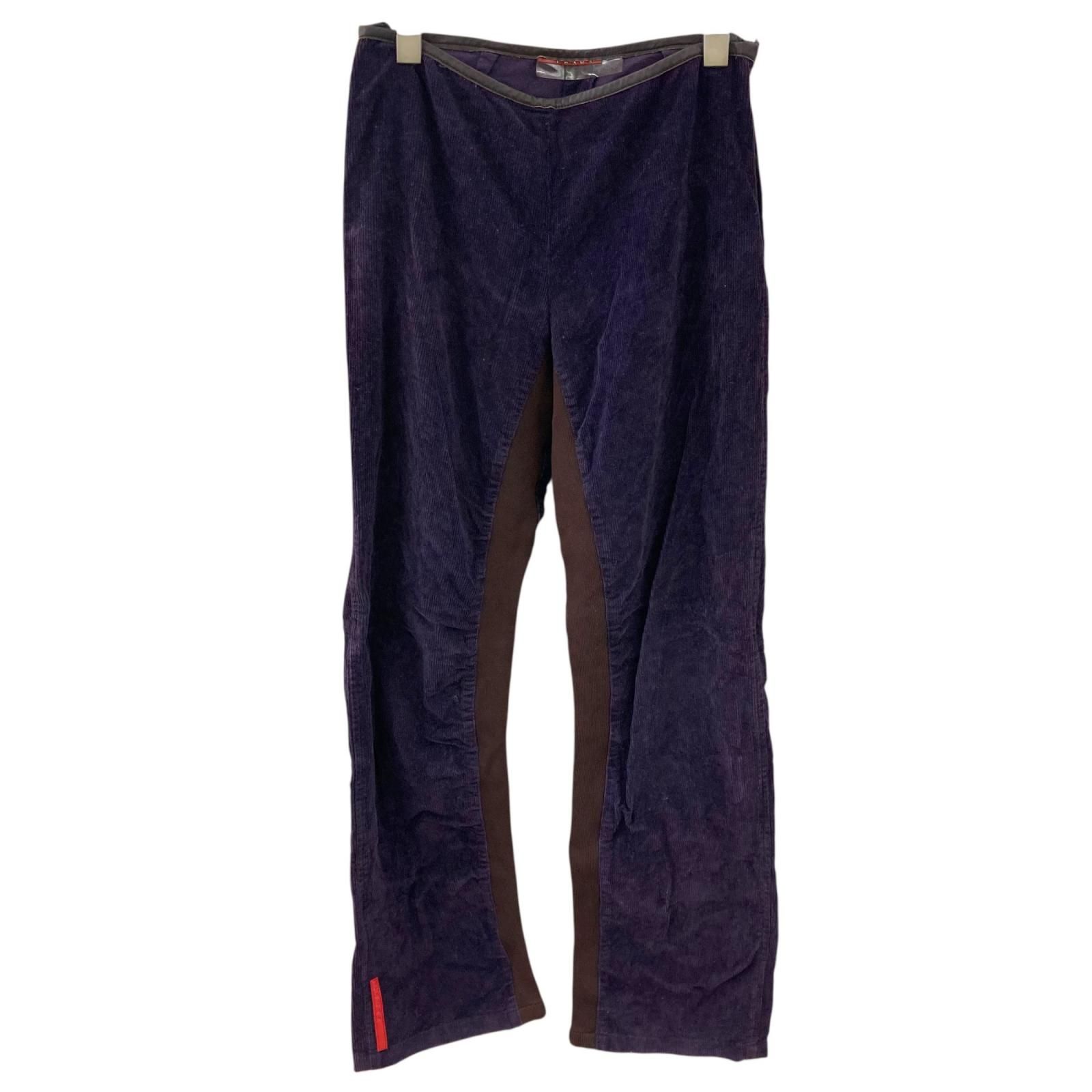 186005 現状品 PRADA プラダ コーデュロイパンツ 40 レディース 6,390円