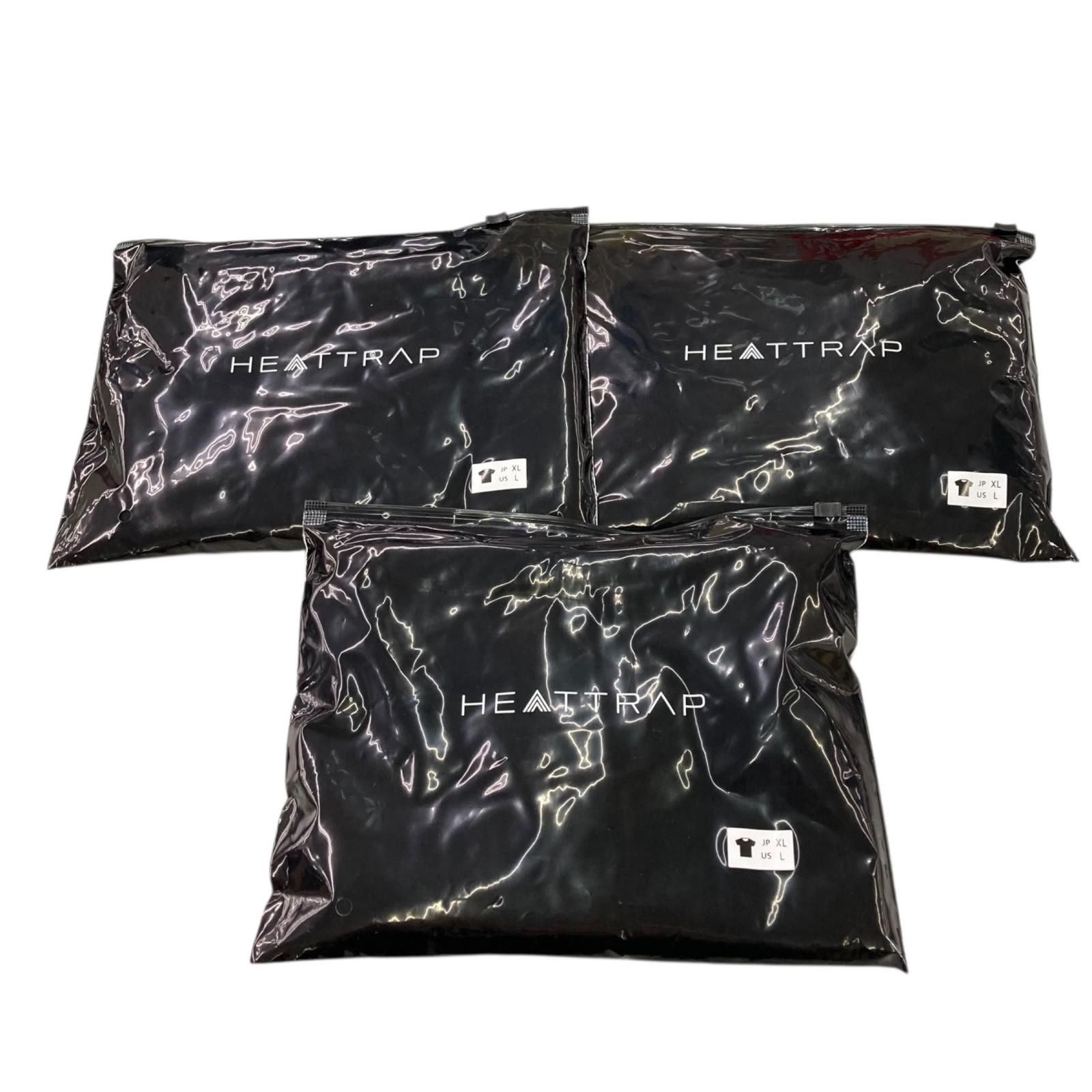 186004 HEAT TRAP ヒートラップ サウナスーツ XL ブラック 3点まとめ売り