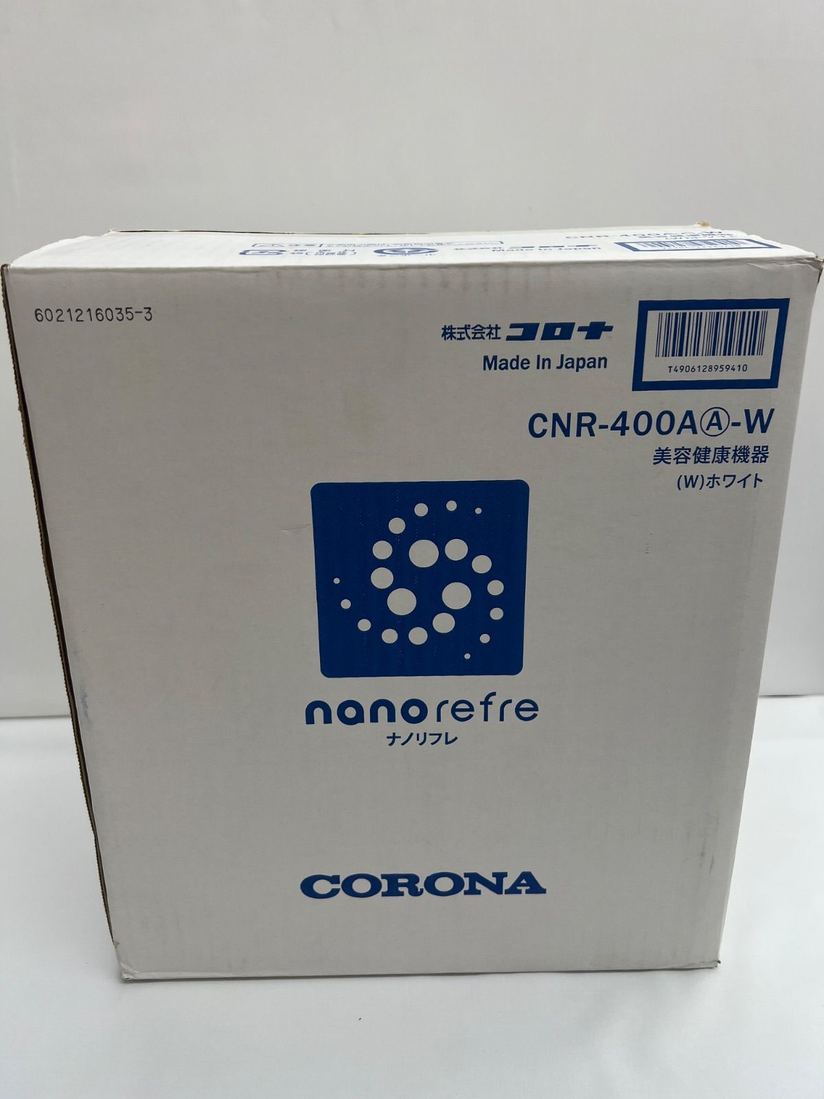 CORONA ナノリフレ CNR-400A-W 美容健康機器 - メルカリ