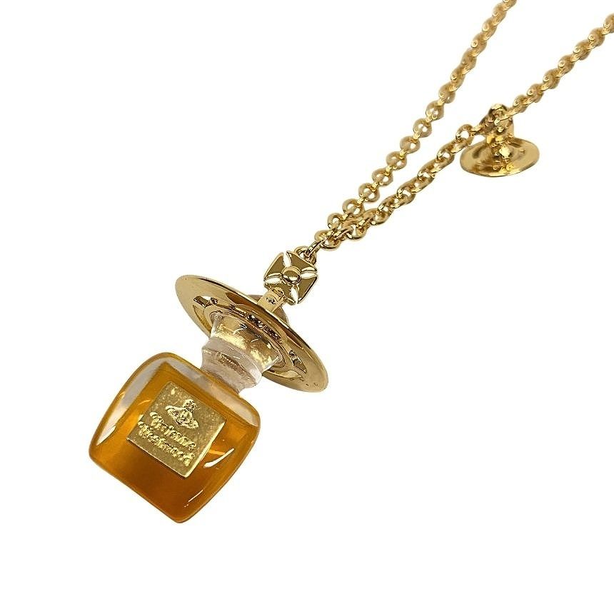 ヴィヴィアンウエストウッド Vivienne Westwood オーブ ペンダント ネックレス ゴールド aq13160