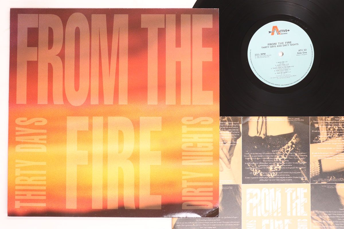 LP From The Fire Thirty Days And Dirty Nights ATV22 ACTIVE /00260 8,575円