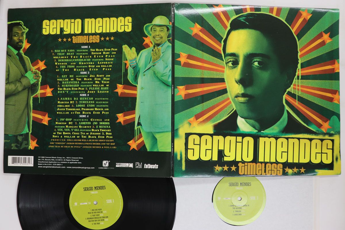 2discs LP Sergio Mendes Timeless CCD300311 CONCORD /00660 14,195円