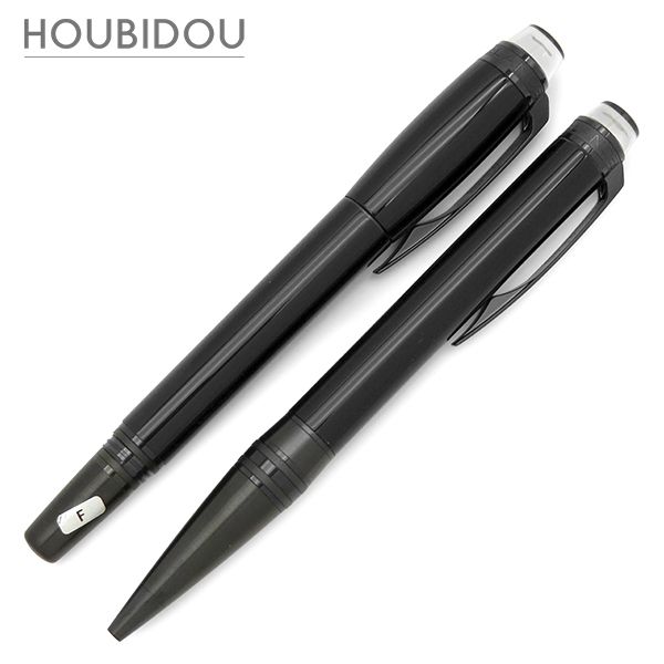 モンブラン Montblanc 文具 スターウォーカー アーバンスピード 2点セット K14 プレシャスレジン ブラック×レッド 万年筆(F) ボールペン/筆記確認済み 【中古】 72,512円