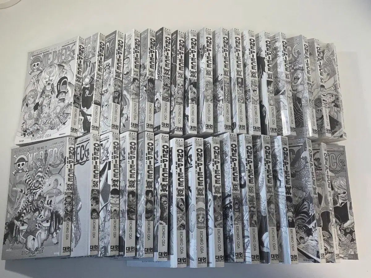 ONE PIECE 漫画 55 57 59 88 