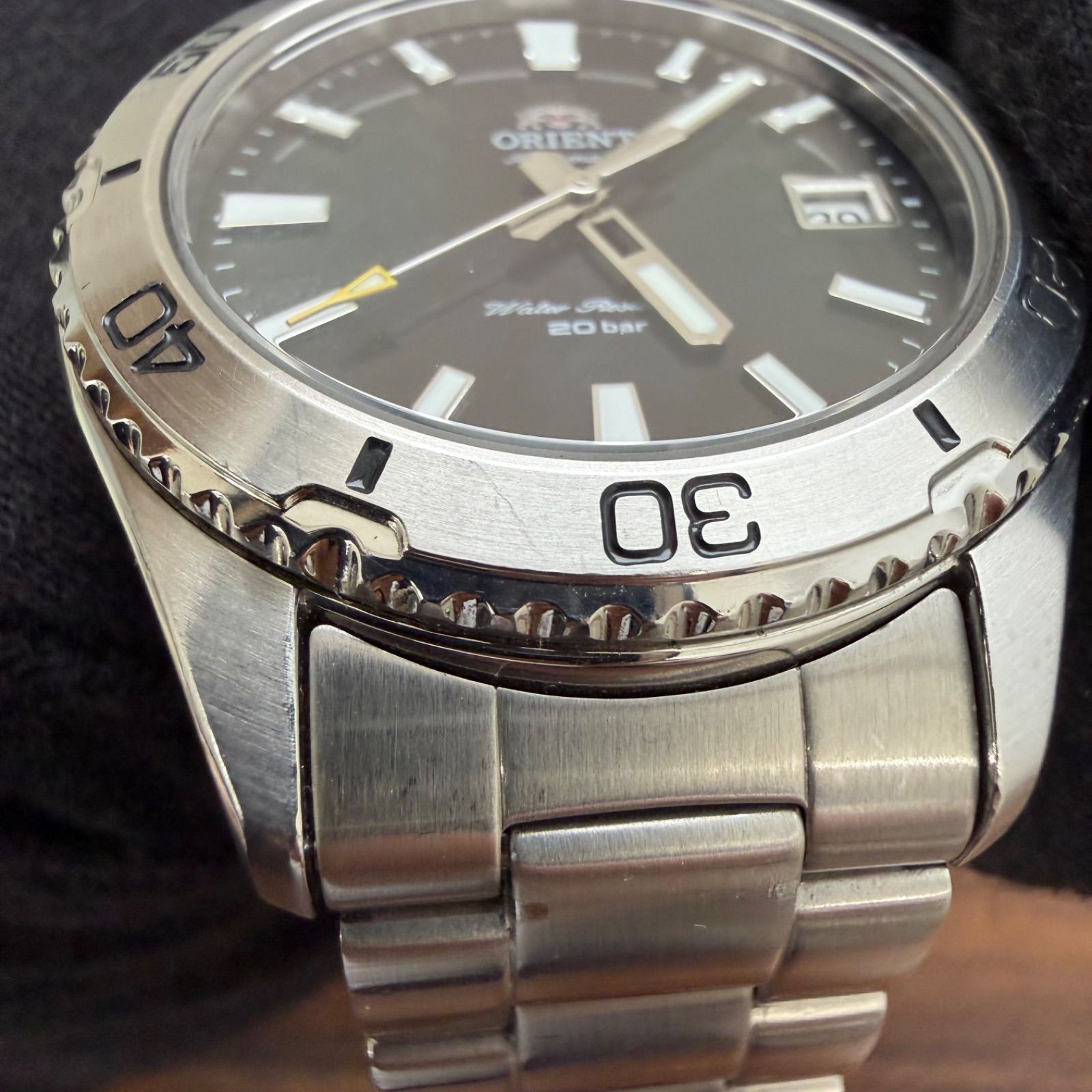 ORIENT オリエント MAKO 40 マコ40 自動巻き ブラック 箱・余りコマ