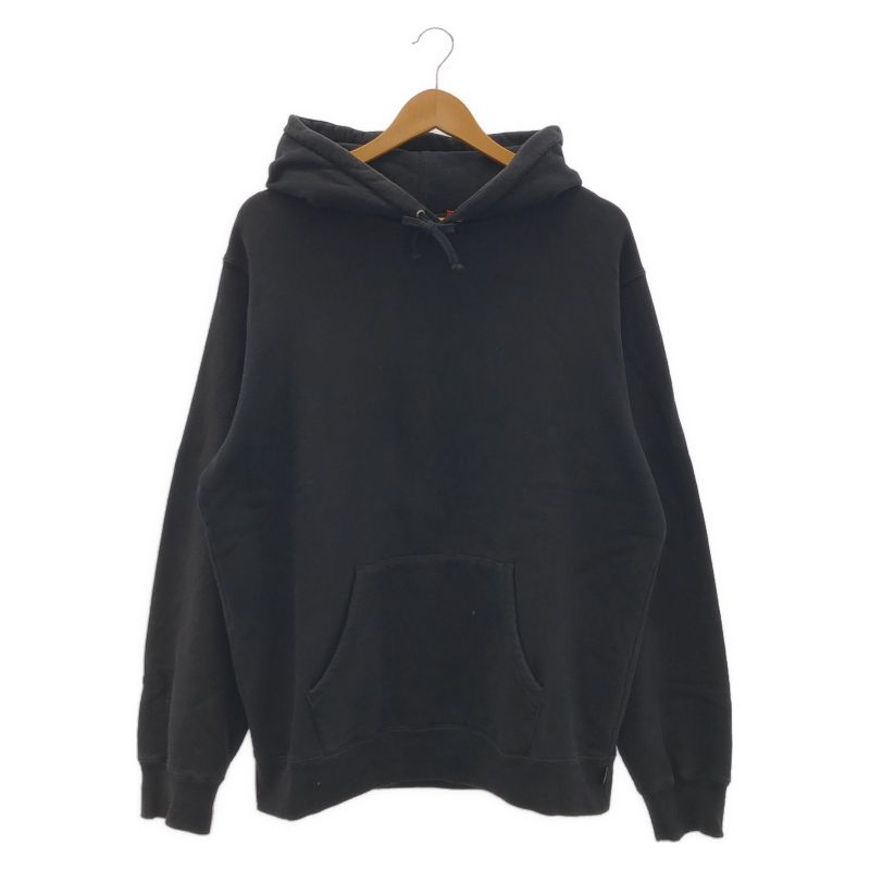 【中古】Supreme 18SS Illegal Business Hooded Sweatshirt ブラック サイズL シュプリーム[17]