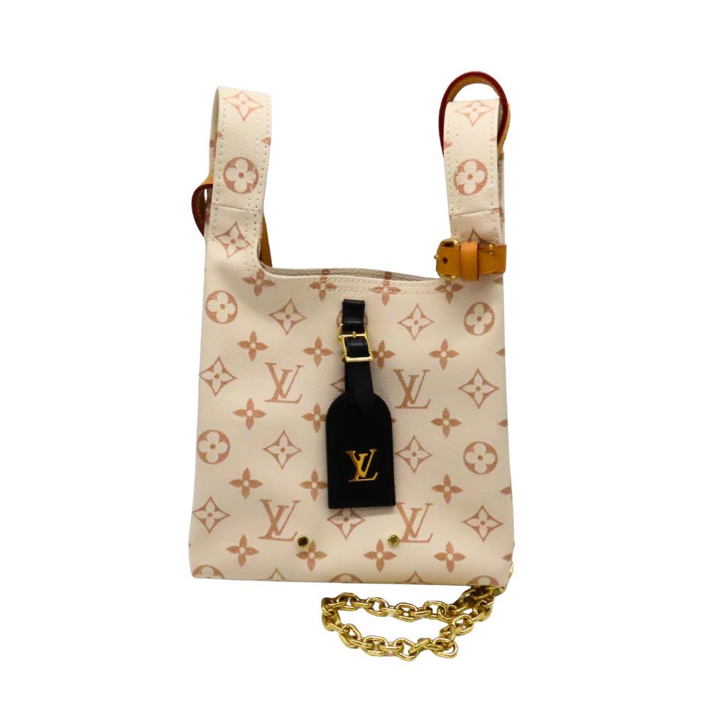 【中古】 LOUIS VUITTON ルイヴィトン M24408 アトランティスBB モノグラムデュンヌ デューン 2WAYミニトートバッグ ショルダーバッグ RFID アイボリー ゴールド金具 レディース A2505435 【無料ギフトラッピング承ります】 195,444円